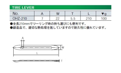 画像1: KTC タイヤレバー