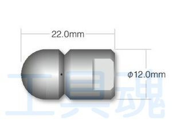 画像1: アサダ 1/4"逆噴射ノズルM2型 (1)