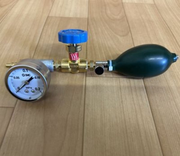 画像1: パラソル型加圧バッグポンプ (1)