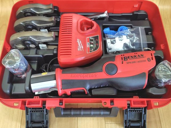 画像1: ベンカン 充電式モルコジョイント締付工具 (1)