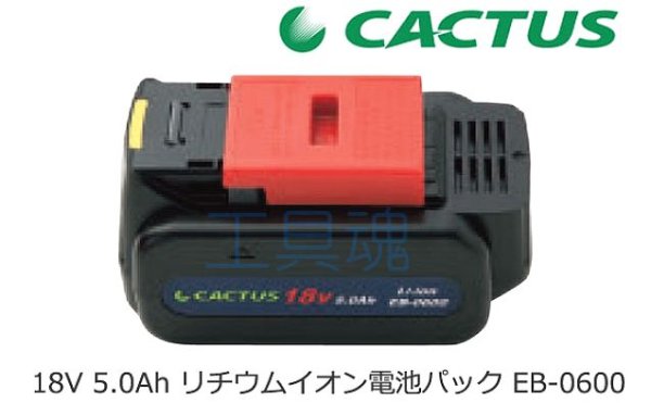 画像2: カクタスリチウムイオンバッテリー (2)