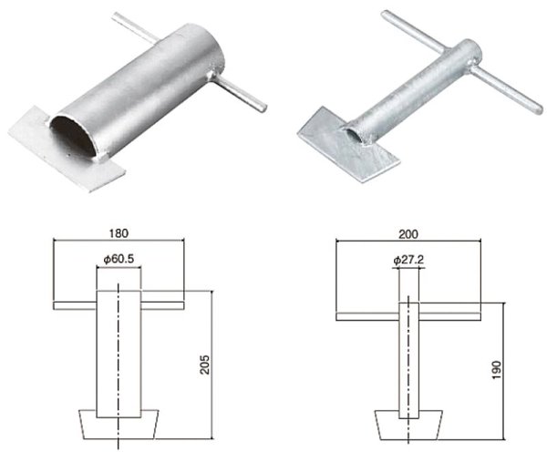 画像2: 中部コーポレーション トラップ締め付けハンドル (2)