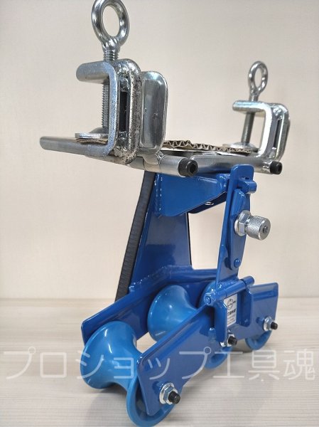 画像7: ダイワ製作所ケーブルラック用3連ローラー(バイス付き) (7)