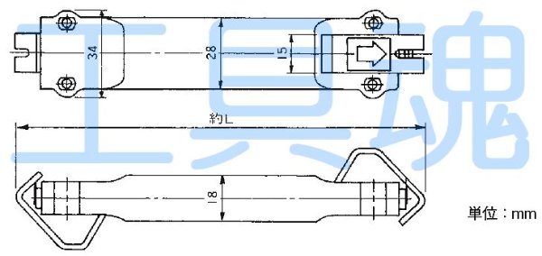 画像4: 古河電工パワーシステムズ外導剥ぎ取り工具【受注生産品】 (4)