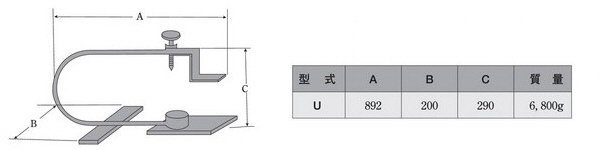 画像2: テイカウエルド（テルミット溶接）クランプ (2)