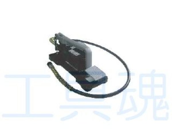 画像1: 西田製作所油圧ポンプ(足踏単動式)　ホース2m付 (1)
