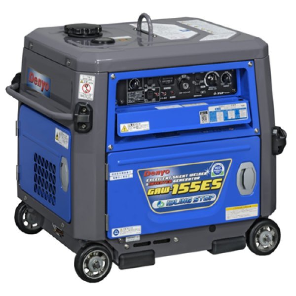 画像1: デンヨー　ガソリンエンジン溶接機【お振り込み限定・直送品】 (1)
