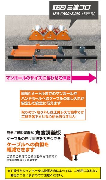 画像3: 育良精機マンホールラック【お振込み・メーカー直送限定品】 (3)