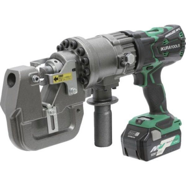 画像1: 育良精機複動式コードレスパンチャー (1)