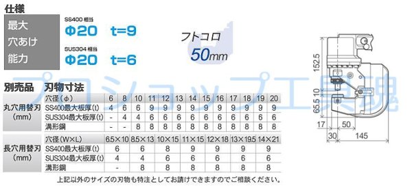 画像2: 育良精機複動式コードレスパンチャー (2)