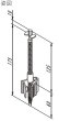 画像10: エヌ・エス・ピー 天端ターゲットII縦筋用ロック付D10・D13(500入) (10)