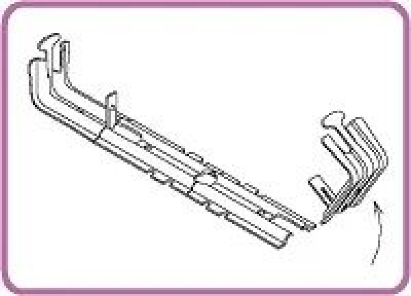 画像2: NSPPBS吊巾止金具【メーカー直送品】 (2)