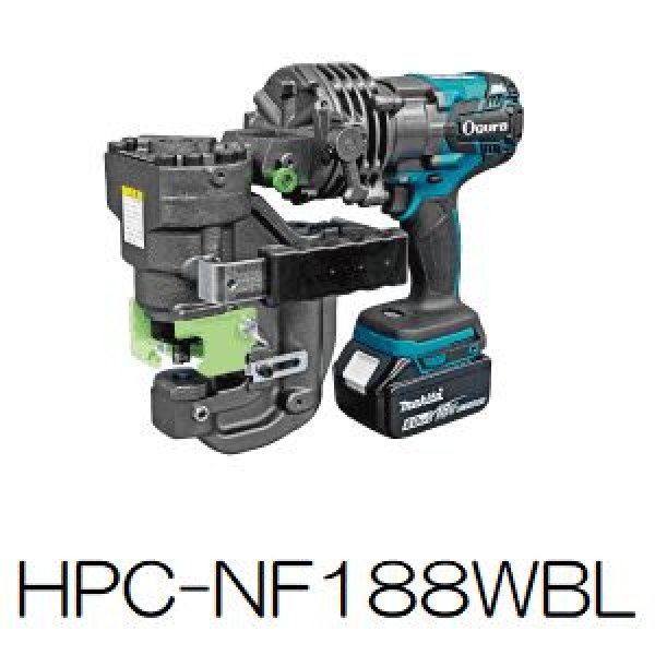 画像1: オグラ電動油圧パンチャー 複動式 BL1860B (6.0Ah) バッテリ＋高速充電器セット (1)