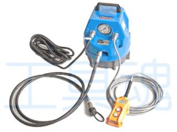 画像1: 電動油圧式単動用油圧ポンプ (1)