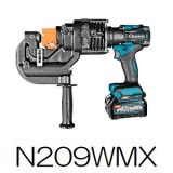 オグラコードレスパンチャーNF9205WMX用軟鋼板厚10mm専用丸穴ポンチ