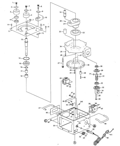 画像1: オグラMB-L16他用部品(No.10ストリッパー) (1)