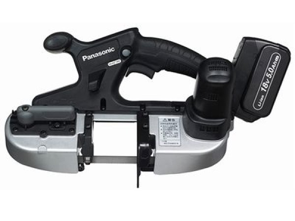 画像1: パナソニック 充電バンドソー(黒)18V 5.0Ah （LJタイプ）電池セット (1)