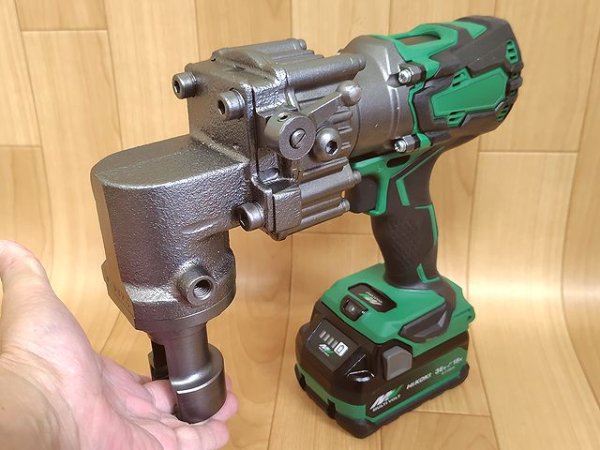 画像4: サンコーテクノ コードレスアンカー打込機(2.5Ah電池・充電器付)  (4)