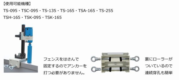 画像2: シブヤ フェンス固定アタッチメント (2)