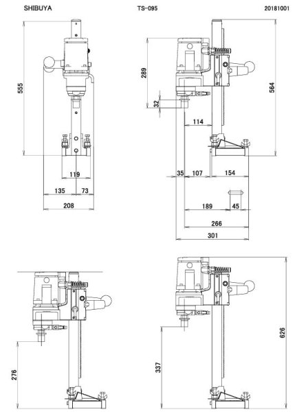 画像2: シブヤ ダイモドリル(M27ネジ仕様) (2)