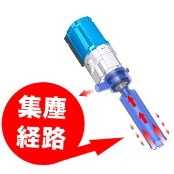 画像3: シブヤ  乾湿兼用ダイモドリル(M27ネジ) (3)