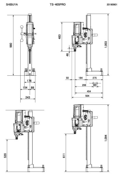 画像4: シブヤ  大型ダイモドリル(Aロットネジ)【メーカー直送品】 (4)
