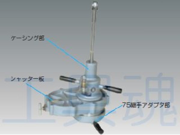 画像1: サーチータッピングツール75A（シールプラグ方式） (1)