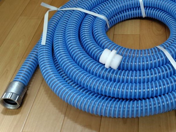 画像1: 荏原 ウェットクリーナー25CLP2用延長ホースニップル付き（10m） (1)