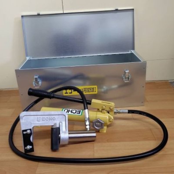 画像1: エコー精機ガスPE管専用油圧式スクイズオフ工具 (1)