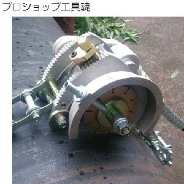 画像2: 板橋機械オートパイプカッター (2)