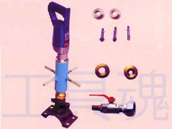 画像1: 板橋機械工業電ドル式不断水穿孔機（塩ビ管ホールソー付セット） (1)
