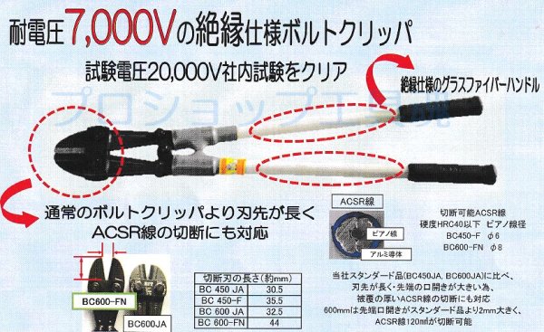 画像1: 東邦工機絶縁ボルトクリッパ (1)