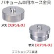 画像1: 築地製作所衛生キャップステンレス製 (1)
