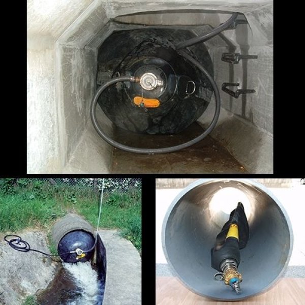 画像4: カンツールLAMPEクッションφ400〜1000mm(異形管にも対応)止水プラグ【代引き不可】 (4)