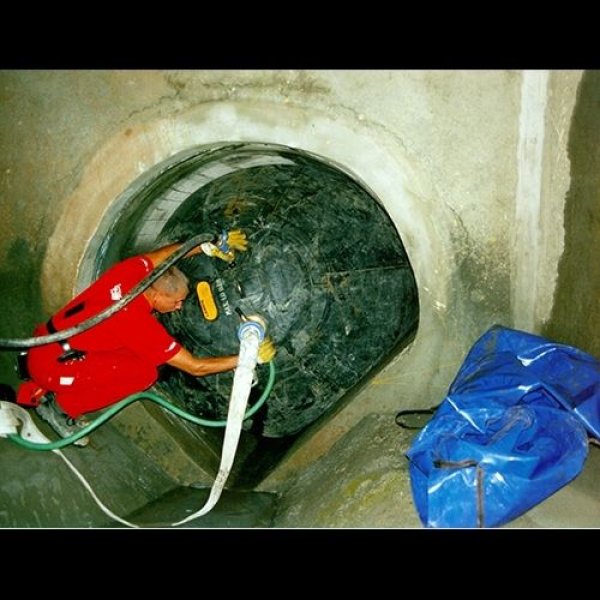 画像6: カンツールLAMPEクッションφ400〜1000mm(異形管にも対応)止水プラグ【代引き不可】 (6)