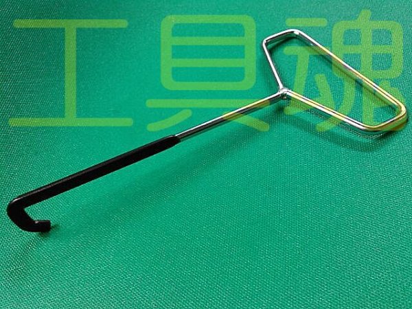 画像2: 片岡産業細目グレーチング用開閉ハンドル(滑り止め付) (2)