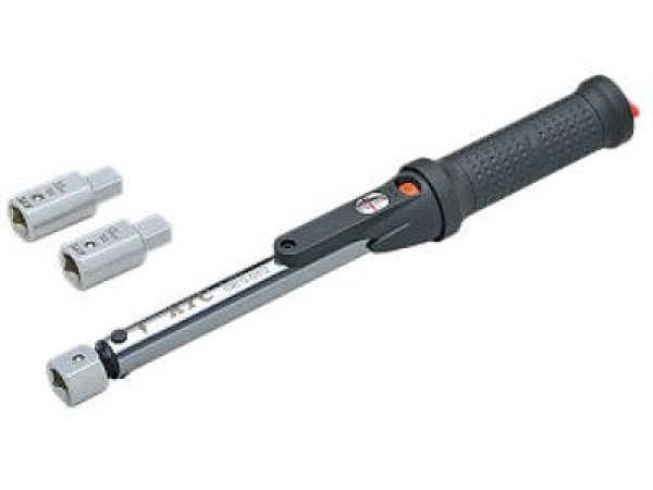 画像1: KTC 9×12プレセット型トルクレンチヘッド交換式セット (1)