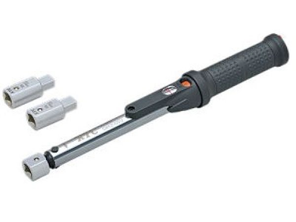 画像1: KTC 9×12プレセット型トルクレンチヘッド交換式セット (1)