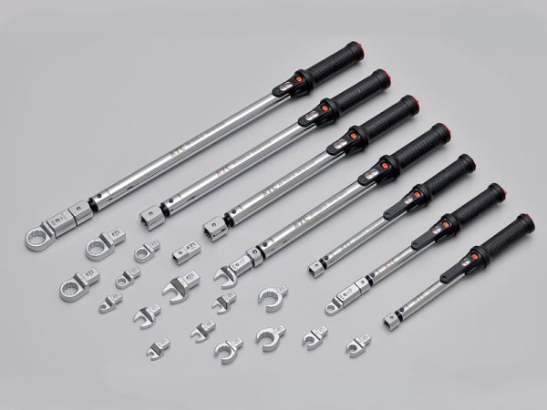 画像4: KTC 14×18プレセット型トルクレンチヘッド交換式セット (4)