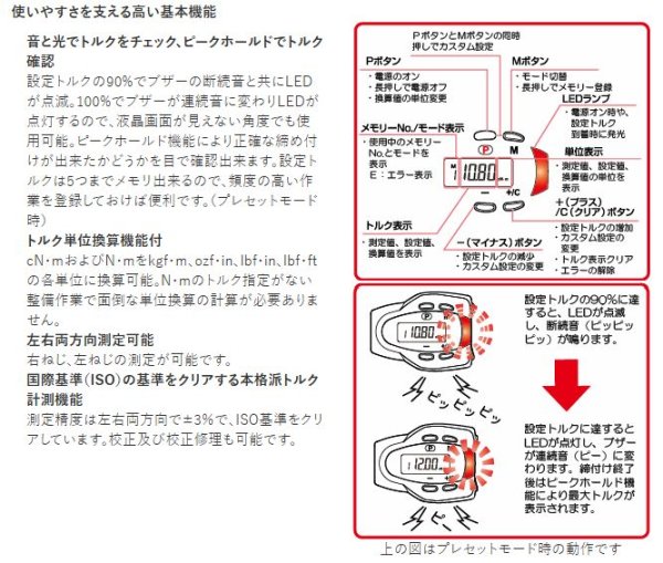 画像3: 京都機械工具 6.3sqデジラチェ ドライバタイプ (3)