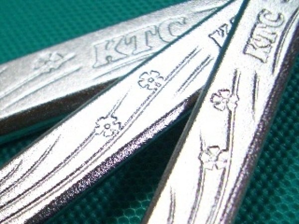 画像2: 京都機械工具薄口コンビネーションレンチ (2)