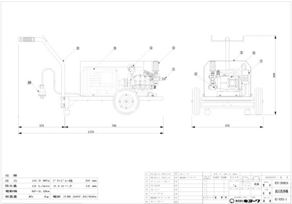 画像2: キョーワクリーン高圧洗浄機 (2)