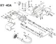 画像1: キョーワ電動テストポンプKY-40A用部品 (1)