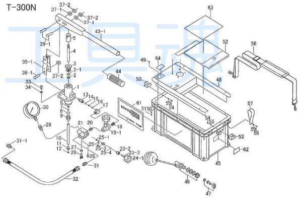 画像1: キョーワテスターT-300N用補修部品 (1)