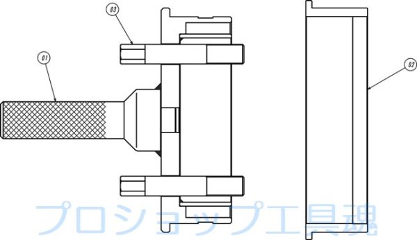 画像2: HASCO UD用クランクシールインサーター(GE13エンジン用) (2)