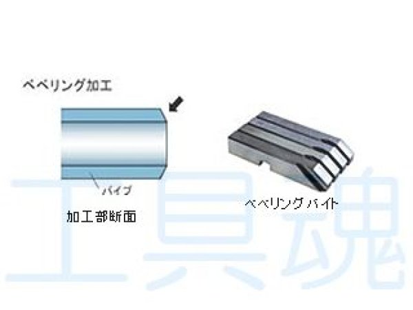 画像1: レッキス工業ベベリングバイト（30°) (1)