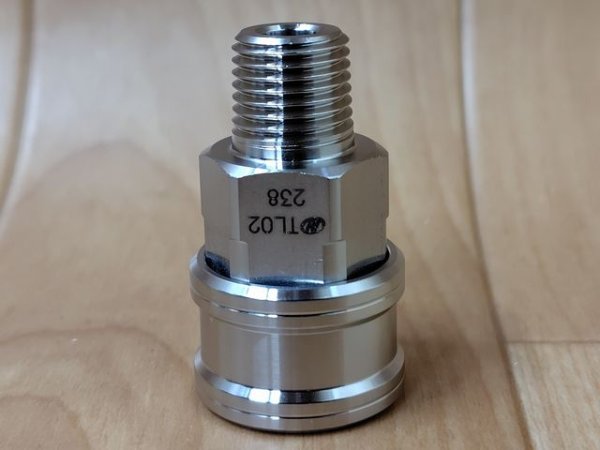 画像2: レッキス工業 TKR12P水圧試験用ワンタッチカプラ (2)