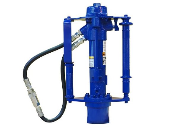 画像1: 丸善工業 油圧杭打機 (1)