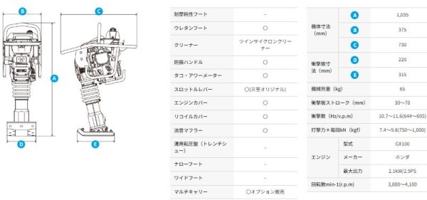 画像2: 三笠産業 防音型タンピングランマー (2)