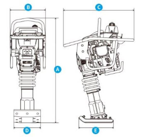 画像2: 三笠産業 タンピングランマー (2)